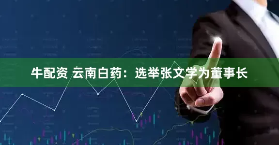 牛配资 云南白药：选举张文学为董事长